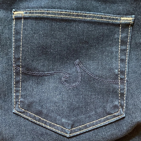 AG Adriano Goldschmied Contour 360 The Prima Mid-Rise Cigarette Jeans Dark Wash - Picture 11 of 11
